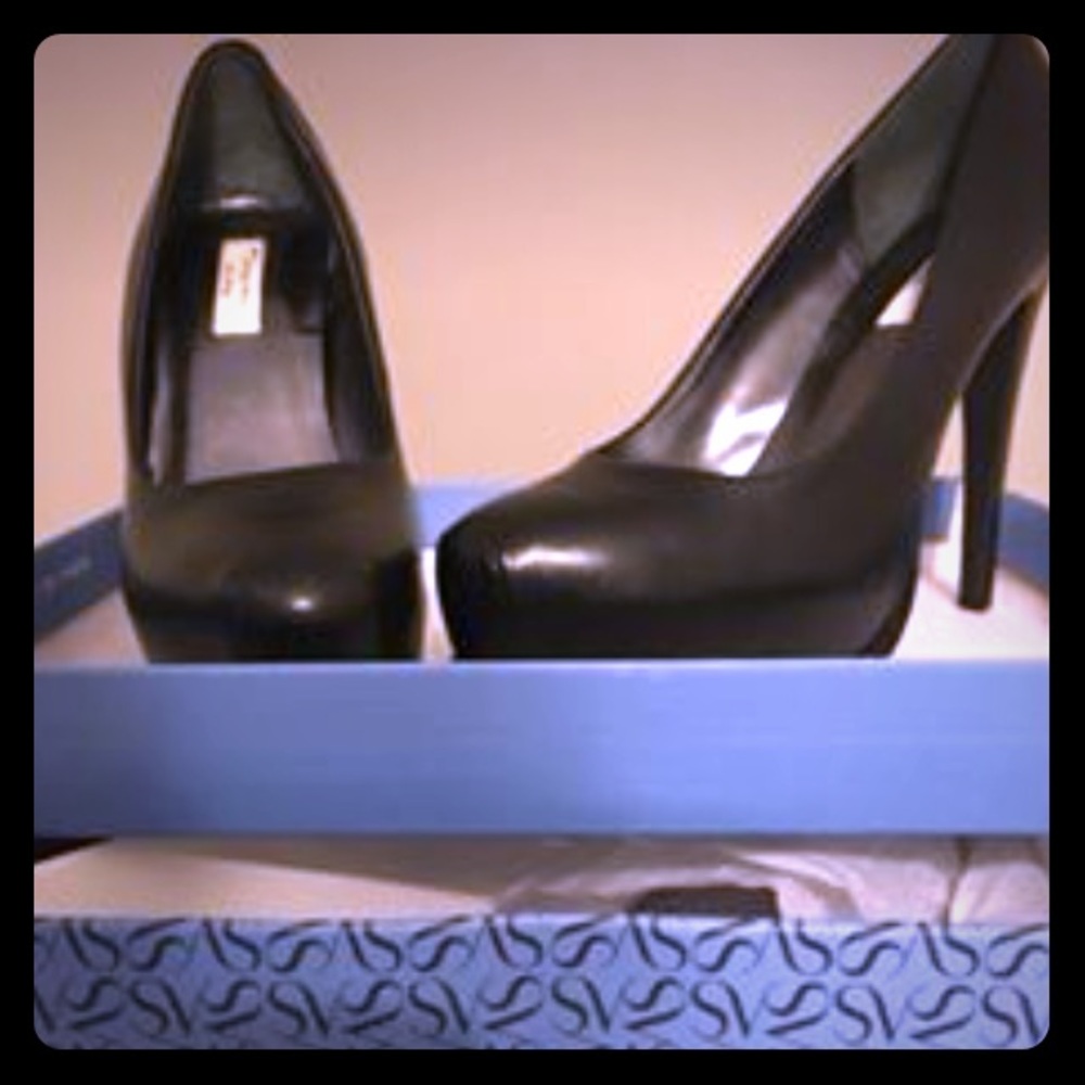 Black Platform Heels